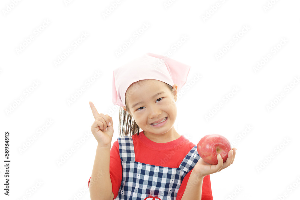 笑顔の女の子 笑顔の女の子