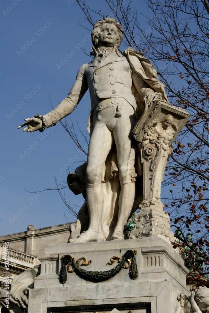 Obraz premium Wolfgang Amadeus Mozart