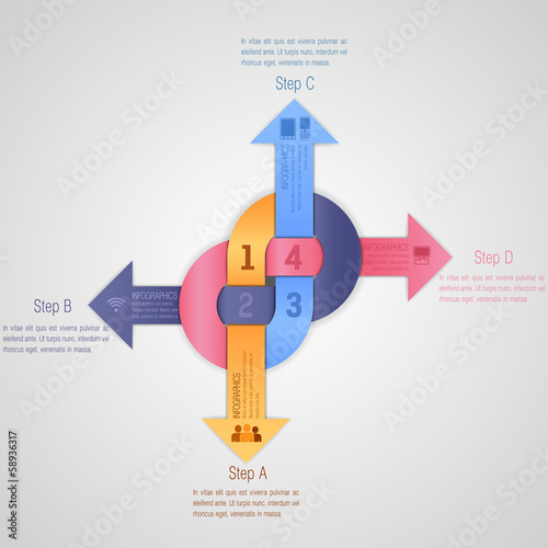 Infographics Design template