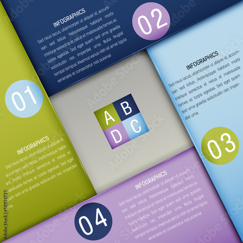 Infographics Design template