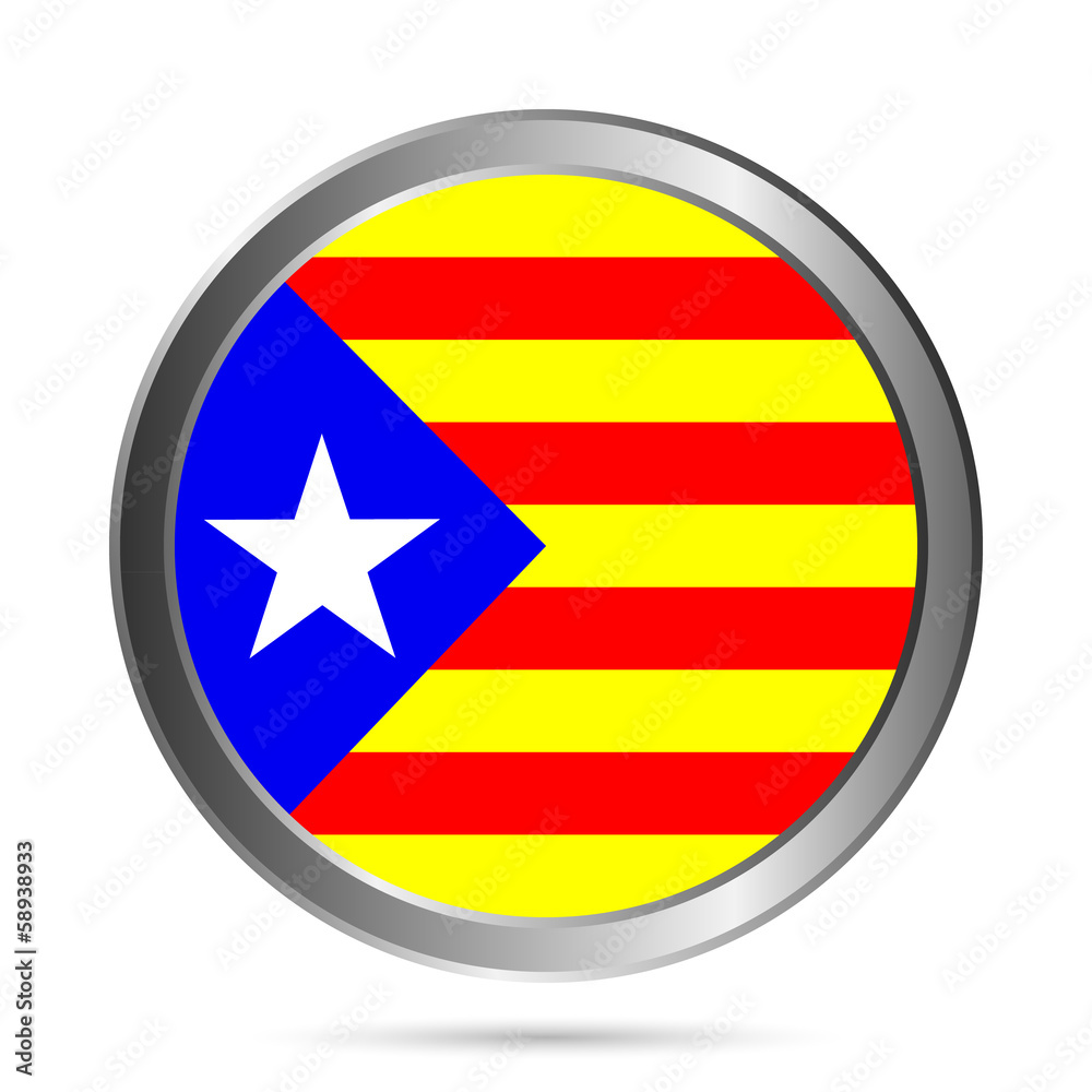 Catalonia flag button.
