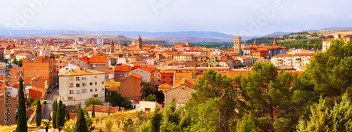Panoramic day view of Teruel