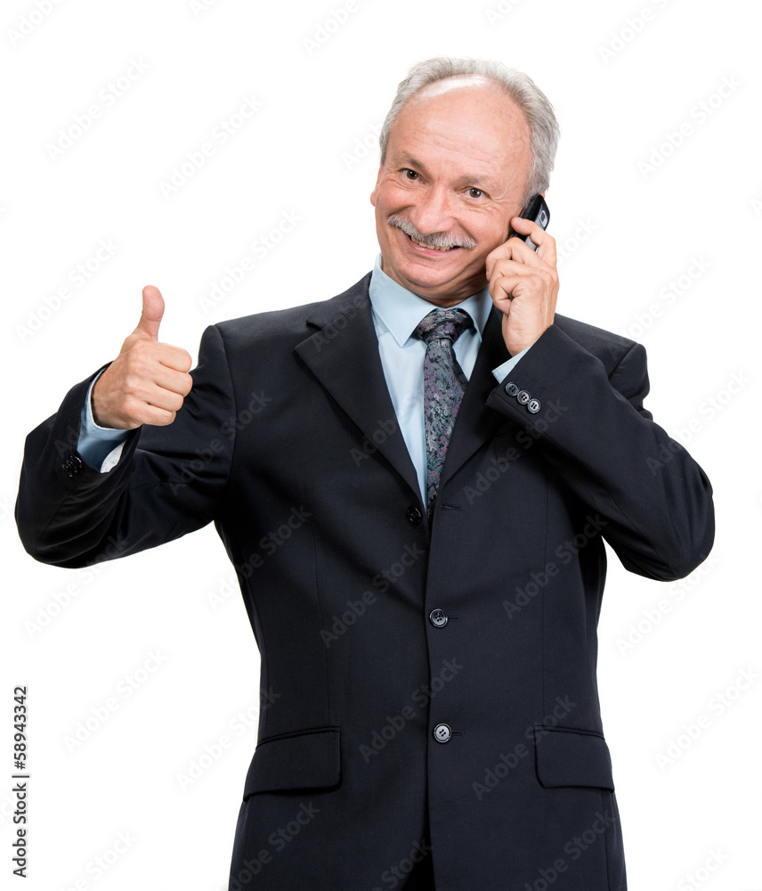 Senior businessman Senior businessman