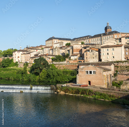 Albi, bridge over the Tarn river