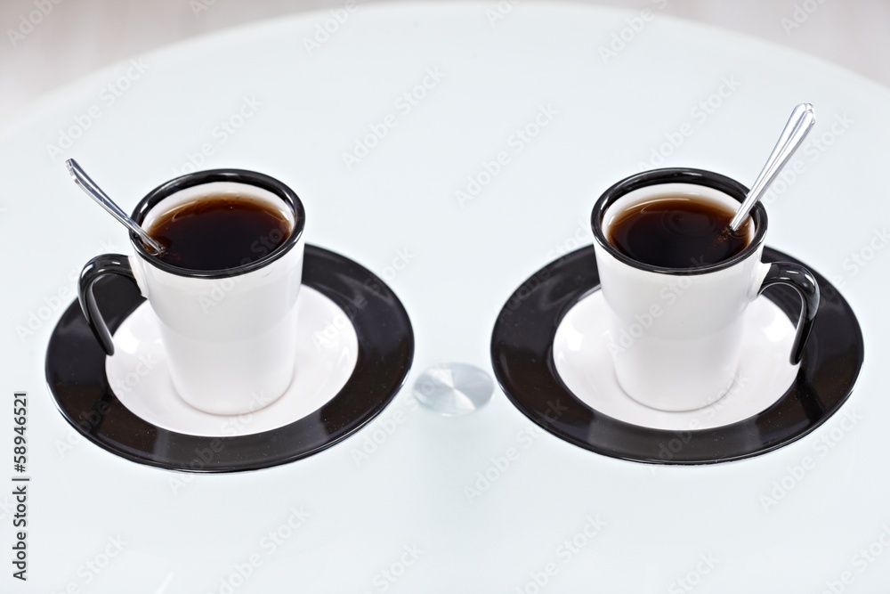 Delicious coffee for two Delicious coffee for two