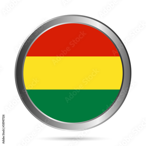 Free Download Bolivia flag button. The colors of the original. - GFXLoad