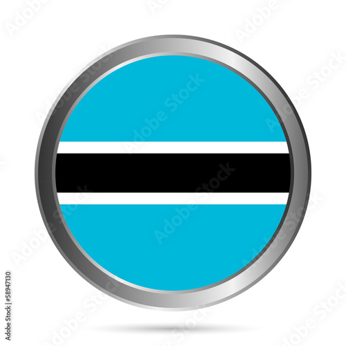 Botswana flag button. Free Download Botswana flag button. - GFXLoad