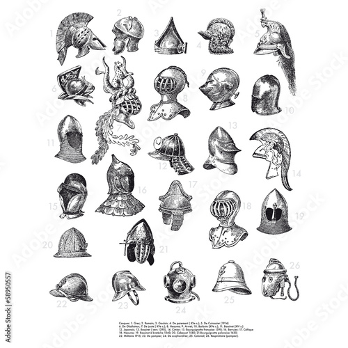 Casques anciens