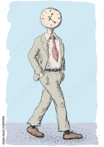 orologio in testa