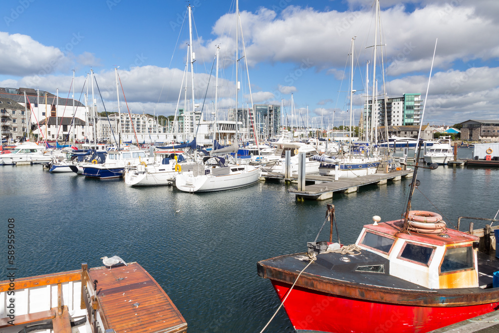 Sutton Harbour Marina Plymouth