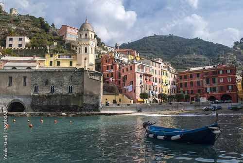 Vernazza: village of Cinque Terre Italy #58958162