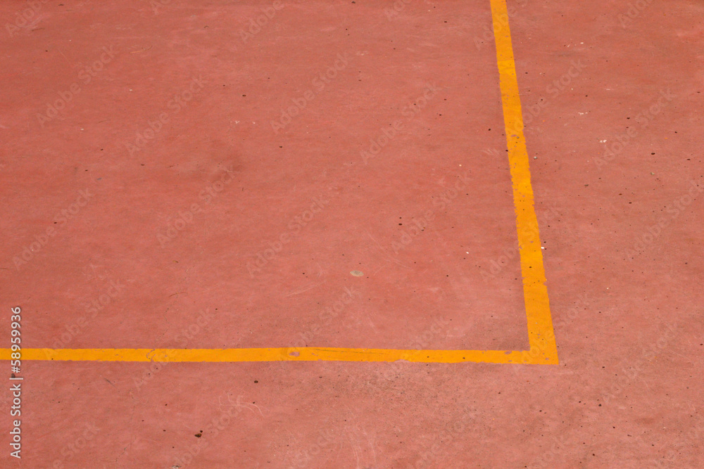 Fototapeta premium Basketball field