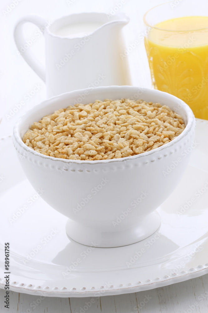delicious and healthy crisped rice cereal delicious and healthy crisped rice cereal