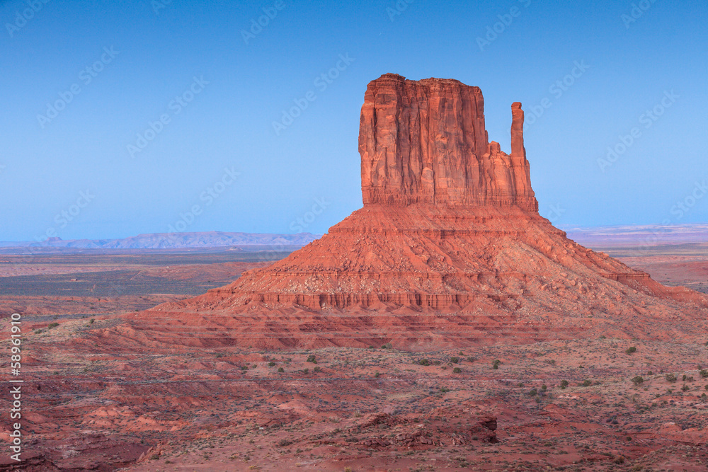 Monument Valley twilight, AZ, USA Monument Valley twilight, AZ, USA