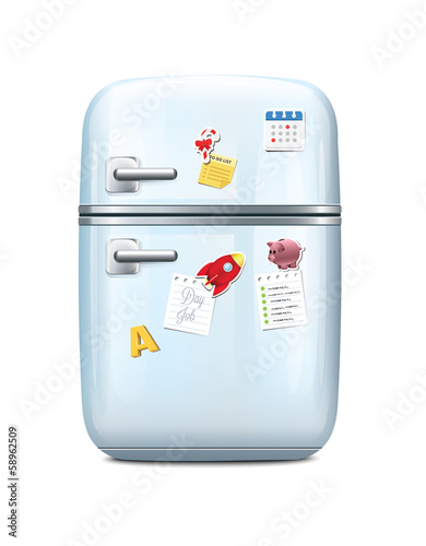 Fridge With Magnets
