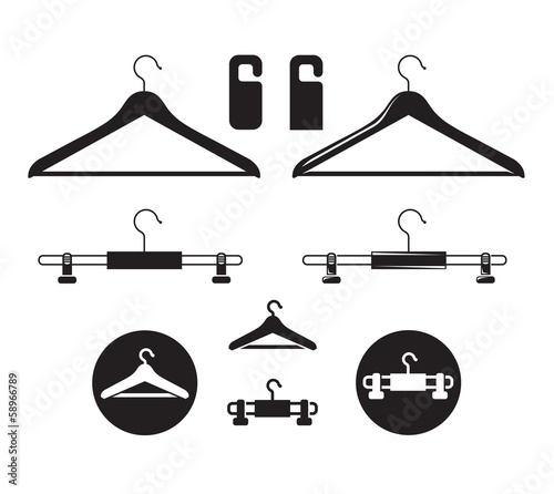 Hanger icon. Vector format