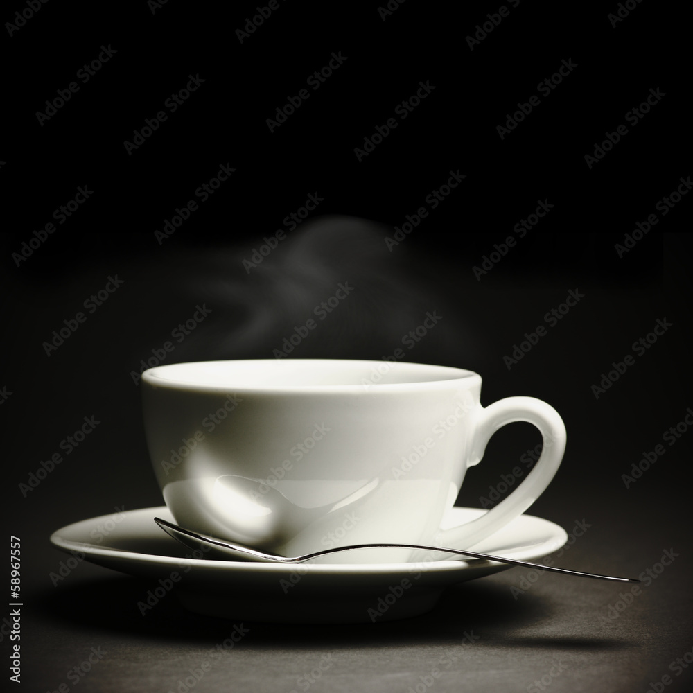 Cup of hot coffee Cup of hot coffee