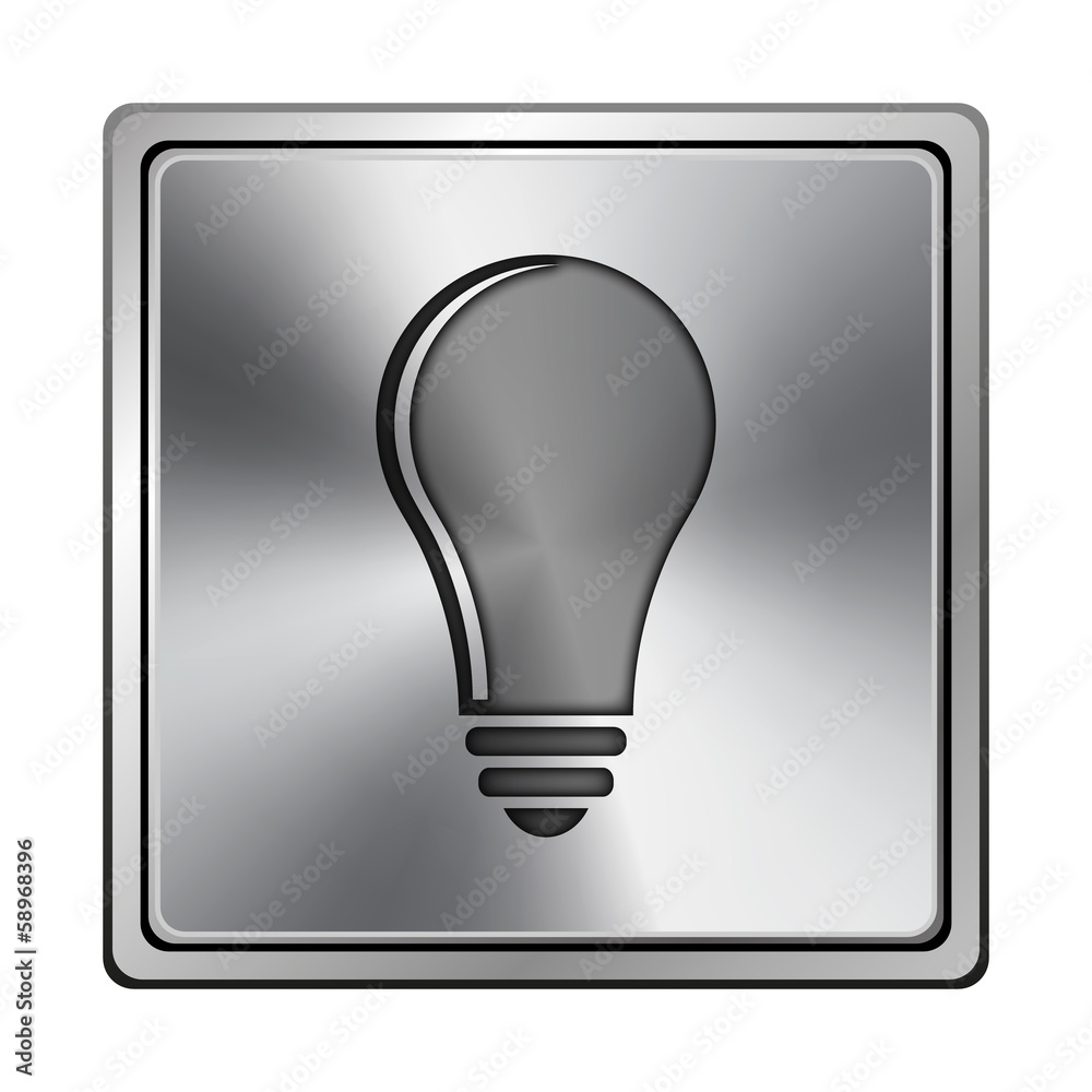 Light bulb - idea icon Light bulb - idea icon