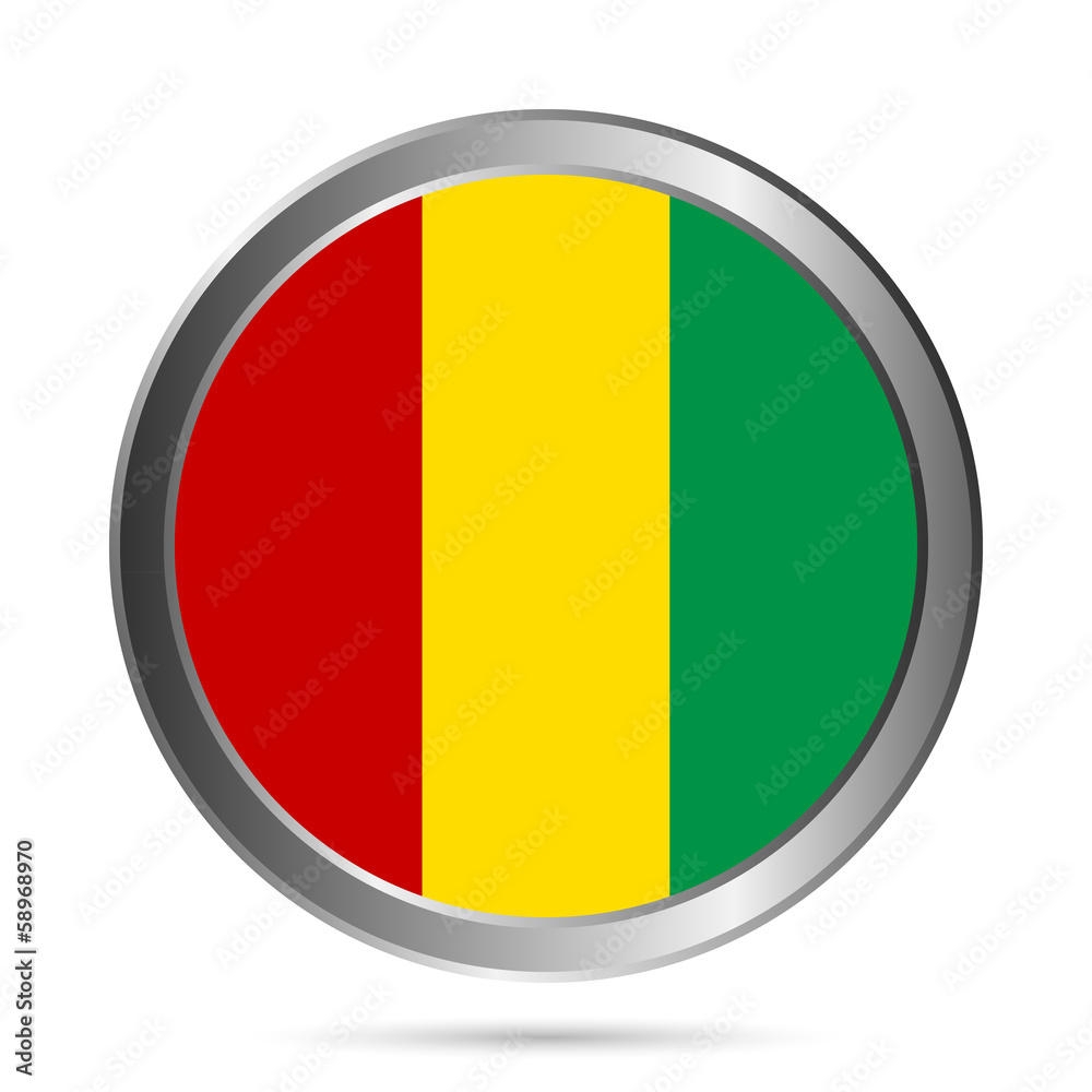 Guinea flag button.