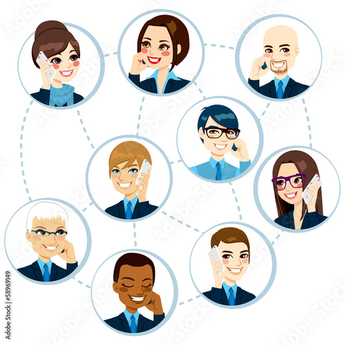 Business Network Concept