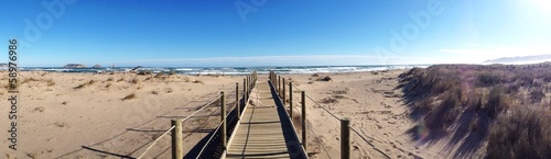 Abandoned beach