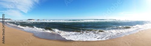 Abandoned beach