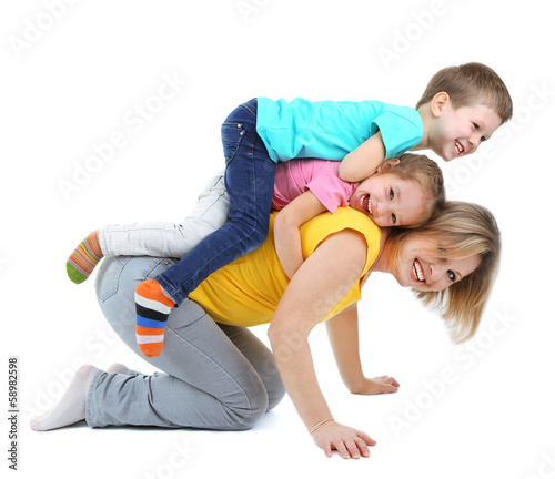 Little children with nice m...