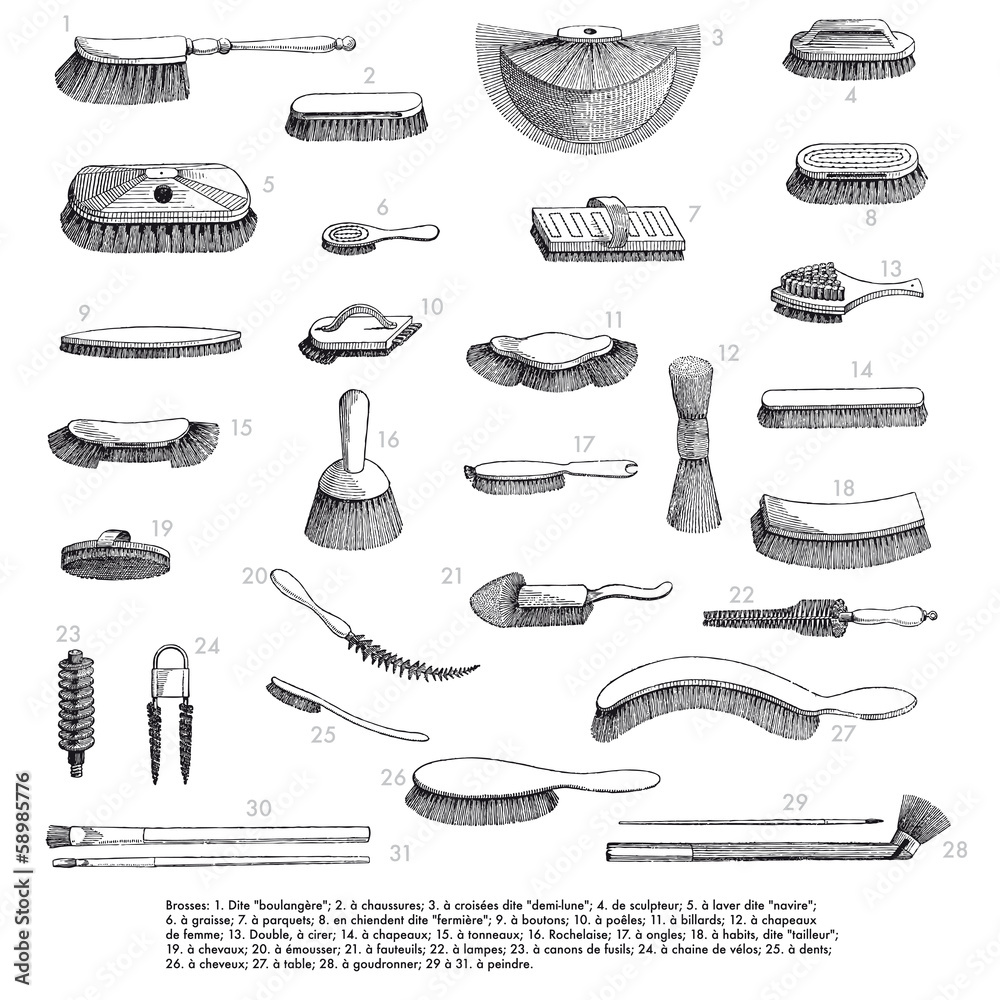 Brosses anciennes