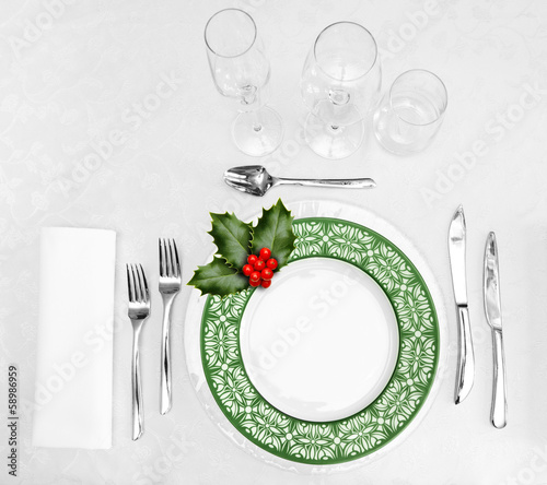 Weihnachtstisch