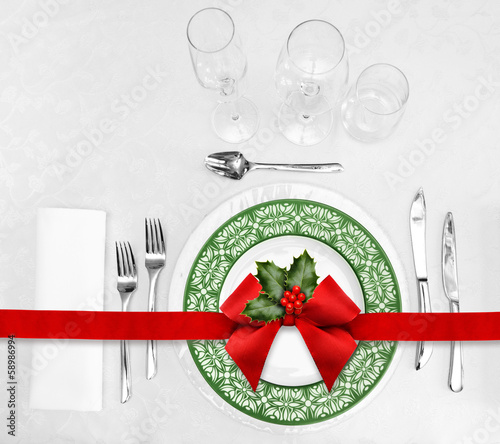 Weihnachtstisch