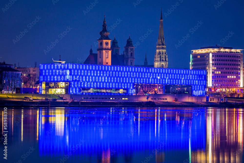 Österreich, Linz, Museum Lentos