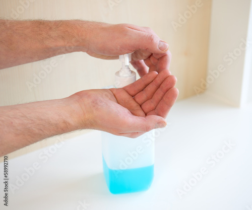hand disinfection