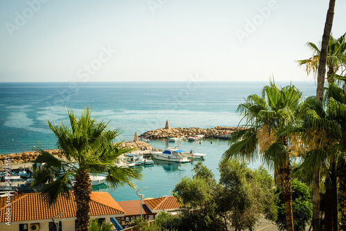 Wallpaper Mural parking with yachts Torontodigital.ca