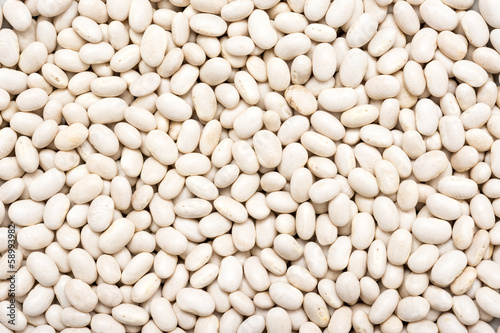 White Beans Close Up