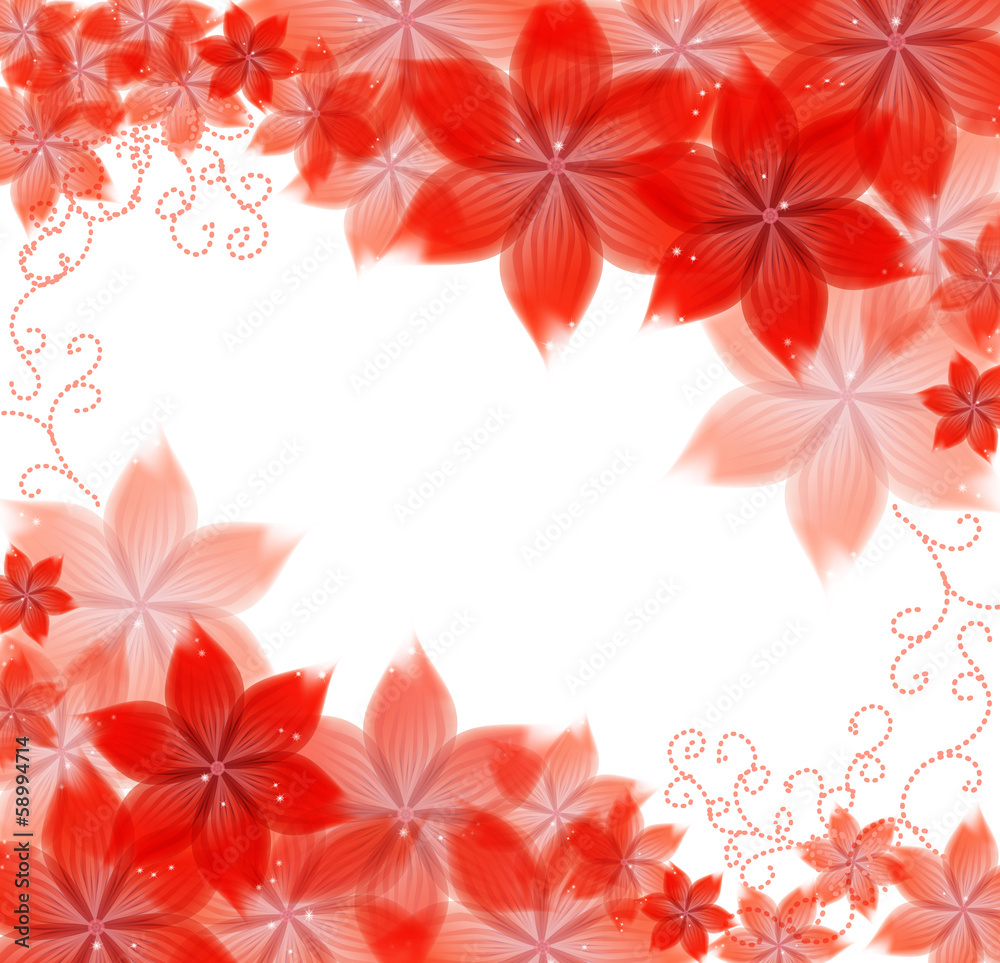 flowers on a paper background flowers on a paper background