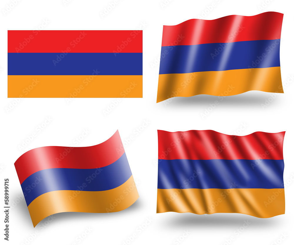 Fototapeta premium Flag of Armenia