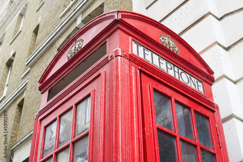 Red Phone cabine in London.