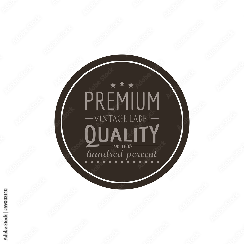 Fototapeta premium Premium label