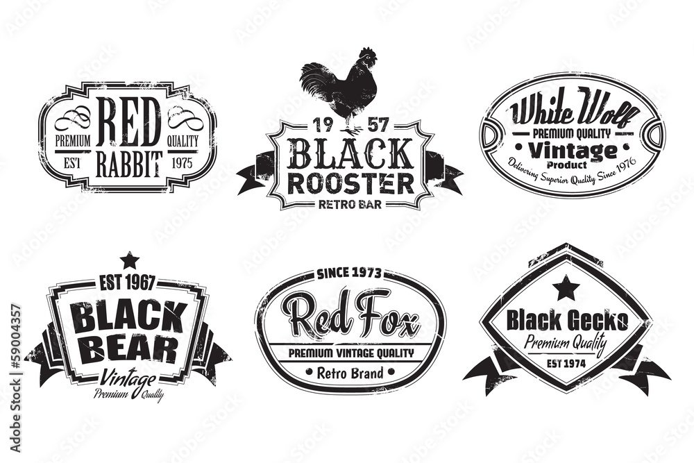 Vintage Labels
