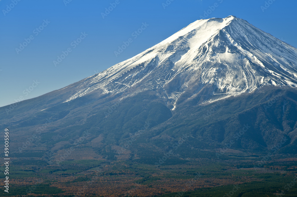 Closeup Mt.Fuji