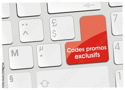 étiquette codes promo exclusifs