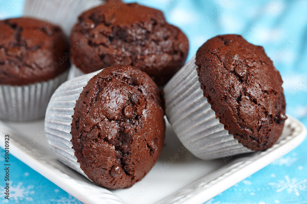Chocolate muffins Chocolate muffins