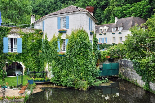 France, picturesque city of Brantome