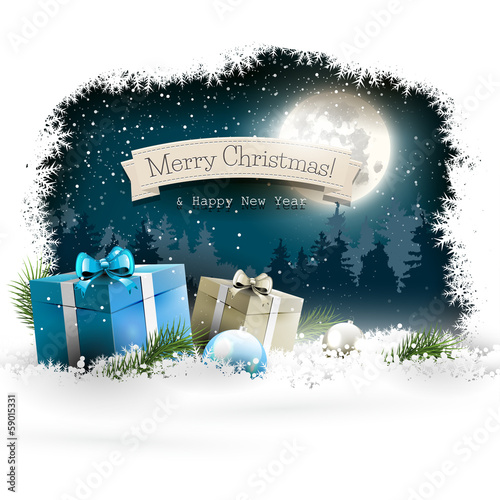 Photos Christmas greeting card