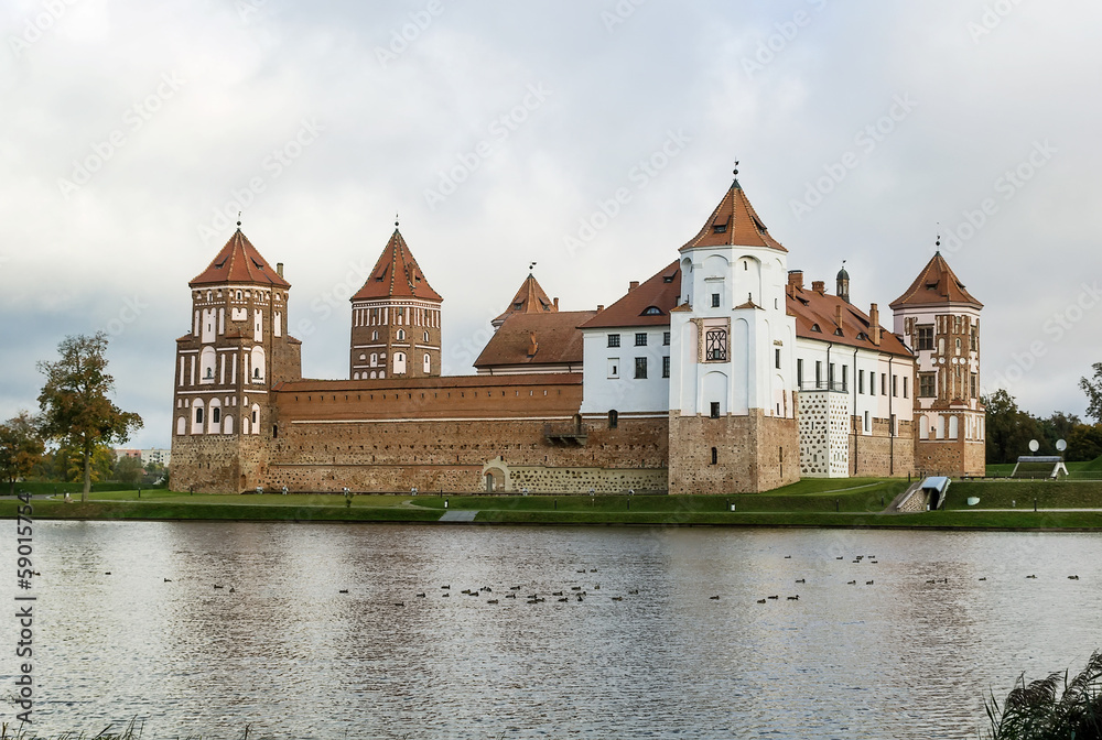 Fototapeta premium Mir Castle Complex, Belarus