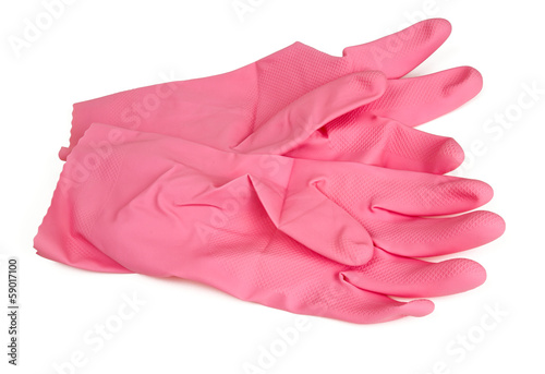 cleaning gloves