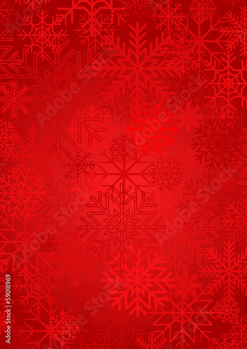 Red christmas background