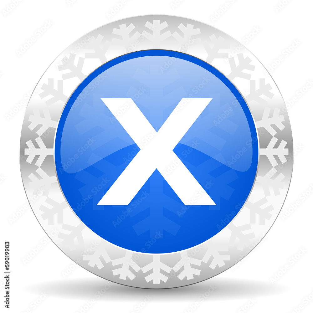 cancel christmas icon cancel christmas icon