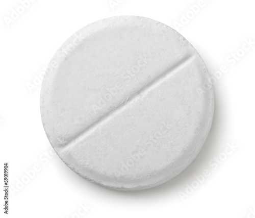Single white pill