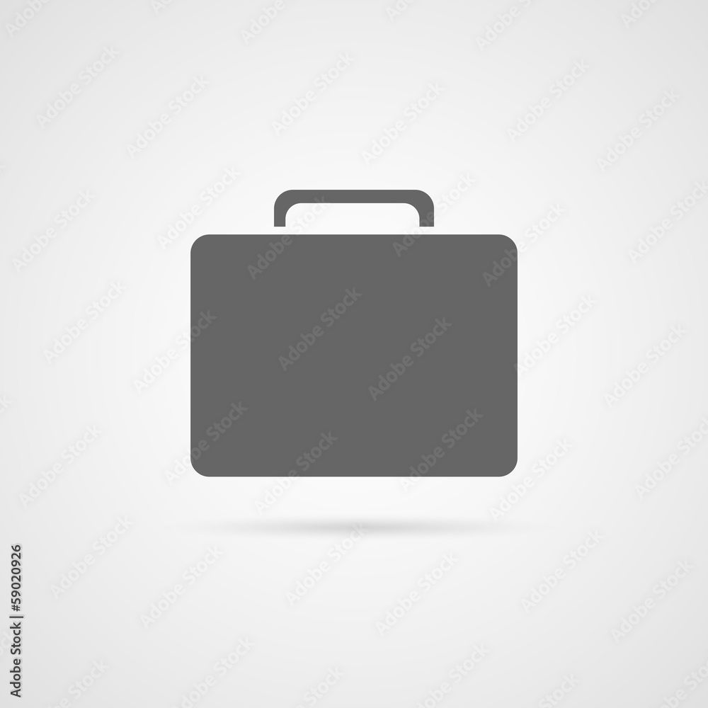 Business bag Icon illustration. Vector Business bag Icon illustration. Vector